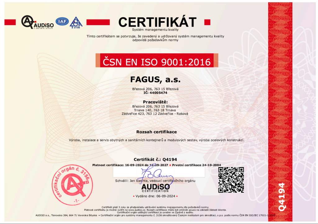 Fagus ISO 2024